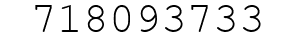 Number 718093733.