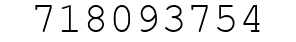 Number 718093754.