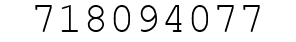 Number 718094077.
