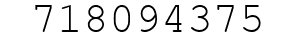 Number 718094375.