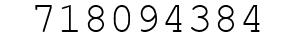 Number 718094384.