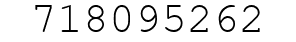 Number 718095262.