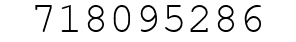 Number 718095286.