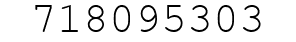 Number 718095303.