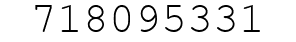 Number 718095331.