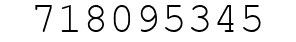 Number 718095345.