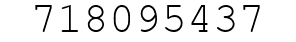 Number 718095437.
