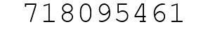 Number 718095461.
