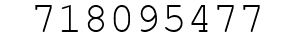 Number 718095477.