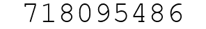 Number 718095486.