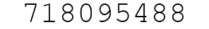 Number 718095488.
