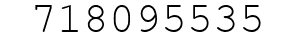 Number 718095535.