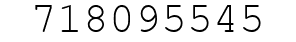 Number 718095545.