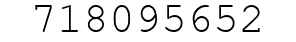 Number 718095652.