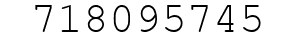 Number 718095745.