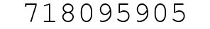 Number 718095905.