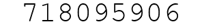 Number 718095906.