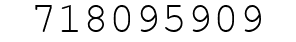 Number 718095909.
