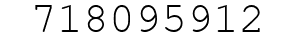 Number 718095912.