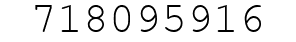 Number 718095916.