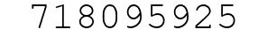 Number 718095925.