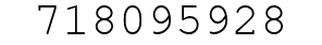 Number 718095928.