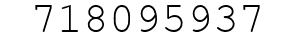 Number 718095937.