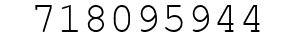 Number 718095944.