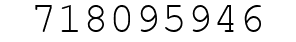 Number 718095946.
