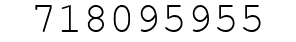 Number 718095955.