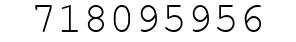 Number 718095956.