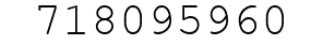 Number 718095960.