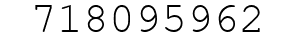 Number 718095962.