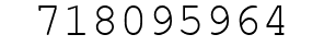 Number 718095964.