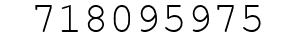 Number 718095975.