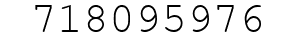 Number 718095976.
