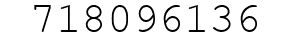 Number 718096136.