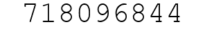 Number 718096844.