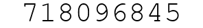 Number 718096845.