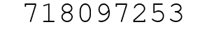 Number 718097253.