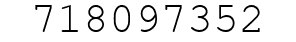 Number 718097352.