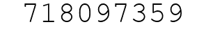 Number 718097359.