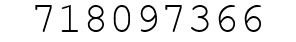 Number 718097366.