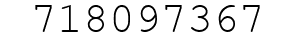 Number 718097367.