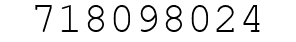 Number 718098024.
