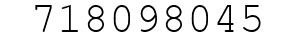 Number 718098045.