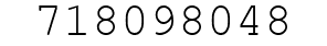 Number 718098048.