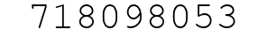Number 718098053.