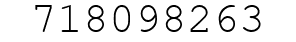 Number 718098263.