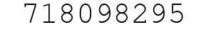 Number 718098295.